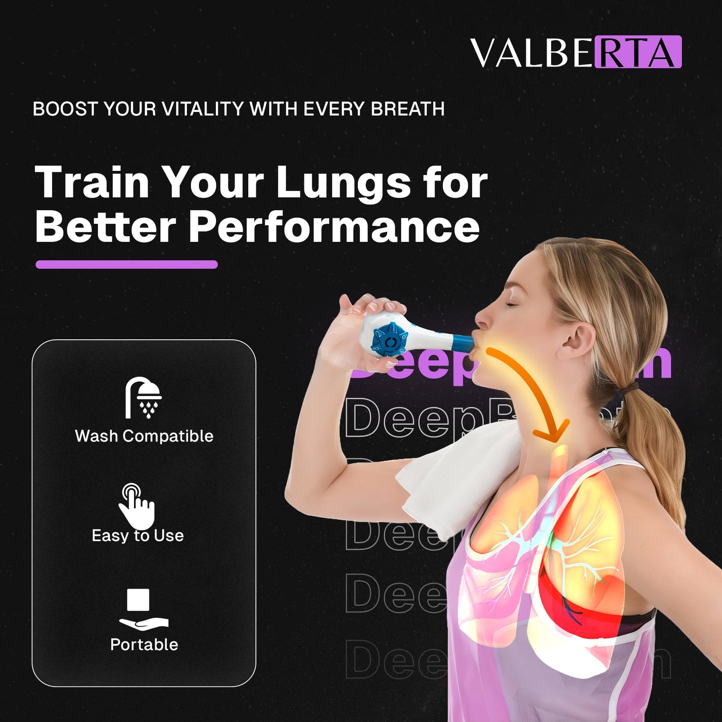 DeepBreath™ Respiratory Booster